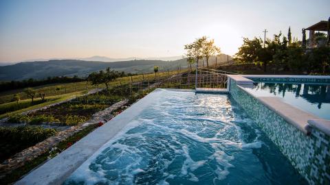 Luxe villa grens Toscane - Umbrië - Lazio