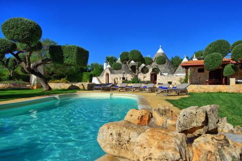 Vrijstaande villa trullo puglia