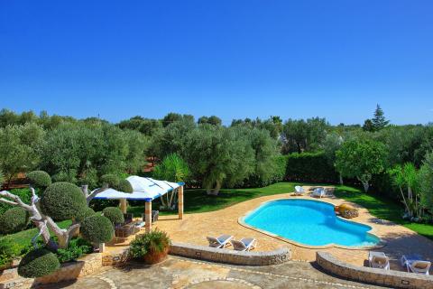 prive zwembad luxe huis puglia italie