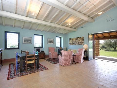 Vakantiewoning met grote tuin Viterbo, Lazio