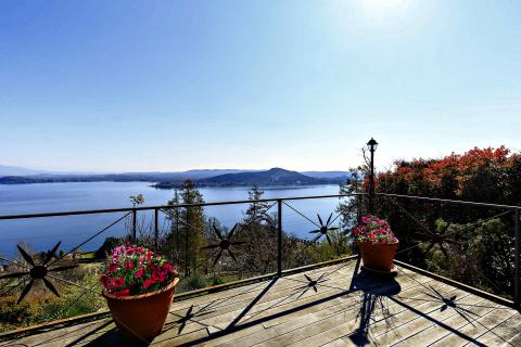 maggiore uitzicht prive villa zwembad