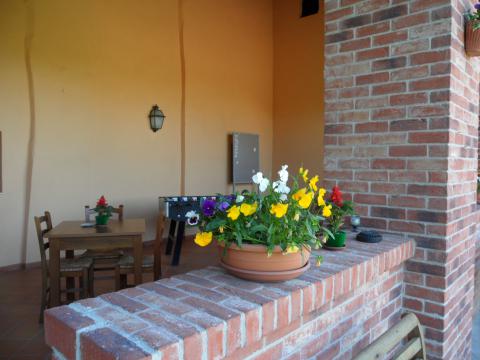 Apart hoekje met voetbaltafelspel.