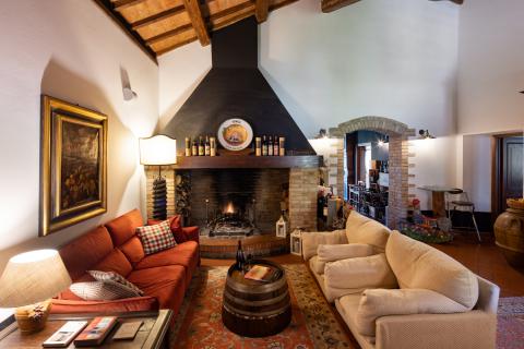 Agriturismo Umbrie met restaurant