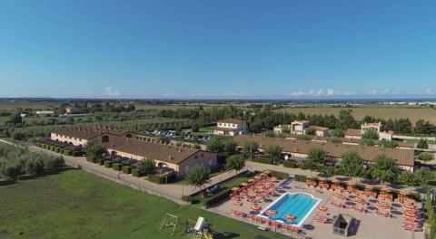 Vakantiepark met zwembad Vada Italie