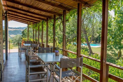 Vakantieappartement Toscane met restaurant