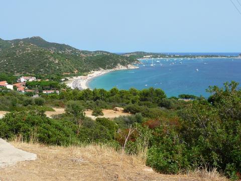 Sardinie vakantiehuisjes zee