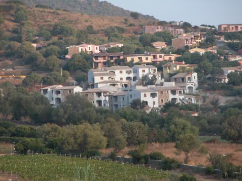 Appartementen met zeezicht Budoni, Sardinië.