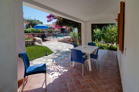 Vakantiewoning met airco en zwembad Sardinië