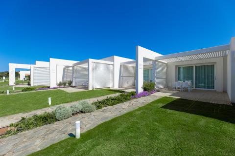 La Pelosa moderne appartementen bij het strand