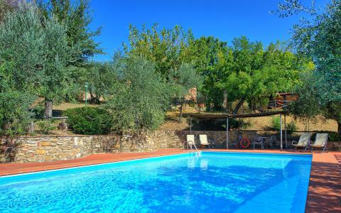 Agriturismo met appartementen Toscane