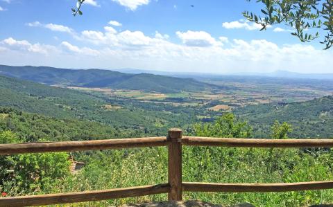 vakantiehuis Cortona Toscane