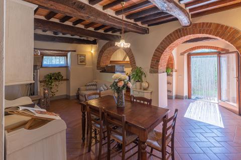 Vakantiewoning met 3 appartementen Toscane