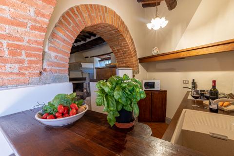 Vakantiewoning met 3 appartementen Toscane