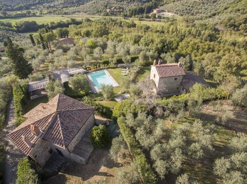 Authentieke groepsaccommodatie Toscane