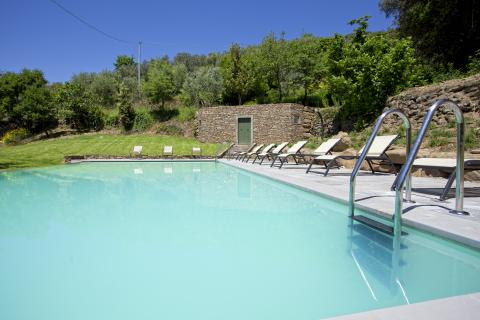 Villa met zwembad Cortona Toscane