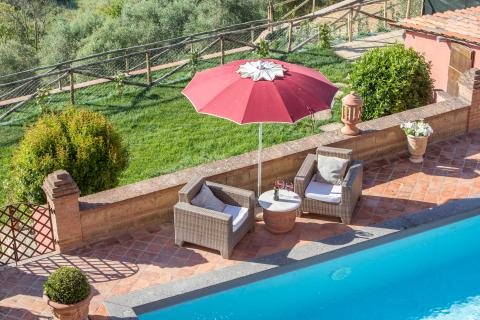 Luxe vakantievilla met airco bij Pisa