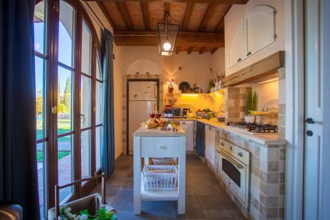 Villa met volledig ingerichte keuken in Toscane
