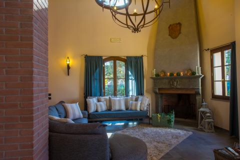 Luxe vakantiewoning met kinderbad Toscane