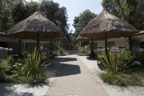 Receptie van het park