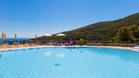 Vakantiepark Elba met zeezicht