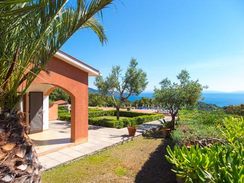 Vakantiehuisje Elba met zeezicht