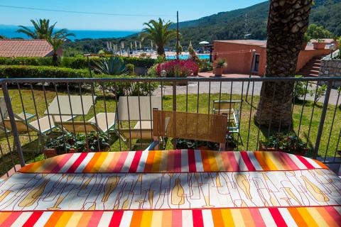 Appartementen met terras en uitzicht