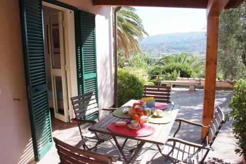 Privé terras appartement