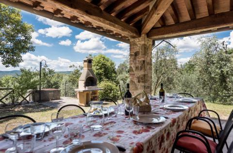 Villa met zwembad Arezzo Toscane