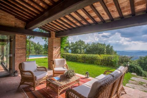 Vakantiehuis 5 slaapkamers Arezzo Toscane