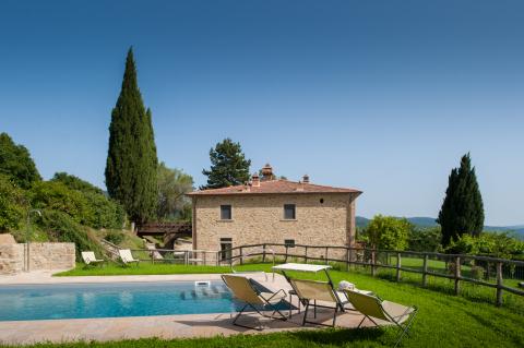 Luxe villa Arezzo Toscane