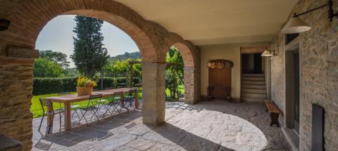Luxe villa met groot terras Toscane