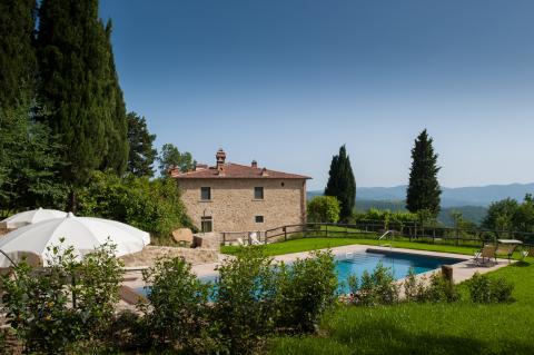 Villa op wijnlandgoed Toscane