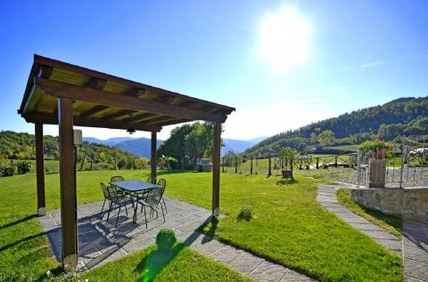Vakantiehuis Arezzo, grens Toscane-Umbrie