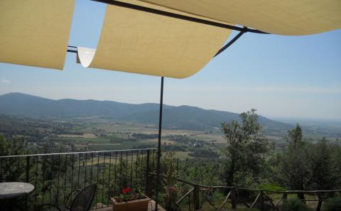 Vill Cortona Toscane