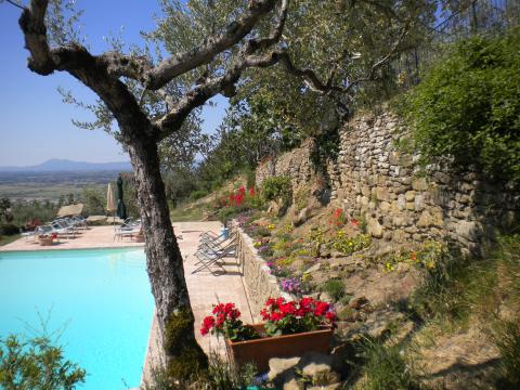 Villa met privé zwembad Cortona