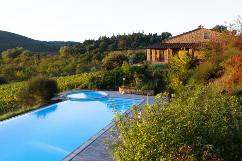 Agriturismo met zwembad Siena