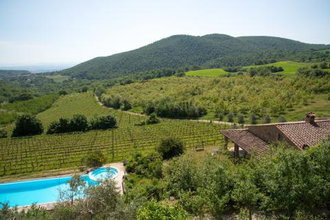 Agriturismo wijnboerderij Montepulciano
