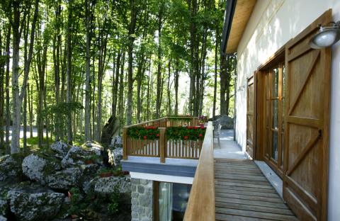 Chalet op de vulkaan Monte Amiata