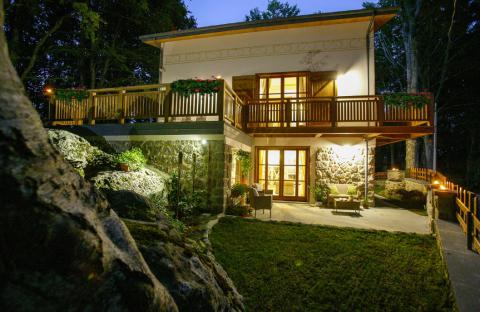 Chalet op de vulkaan Monte Amiata