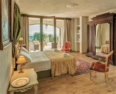 Luxe villa Montaione Toscane