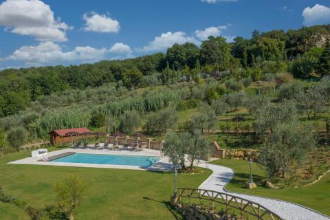 Luxe villa met zwembad Montaione Toscane | Tritt.nl