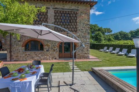 Vrijstaand vakantiehuis in Toscane, Arezzo