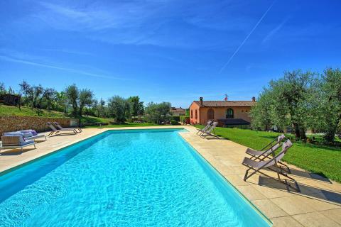Villa Toscane Pisa voor 12 personen