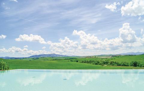 Villa in de heuvels bij Volterra Toscane