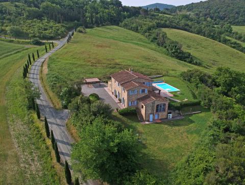 Luxe villa met zwembad Toscane