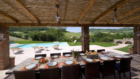 Vakantiewoning voor 12 personen Toscane