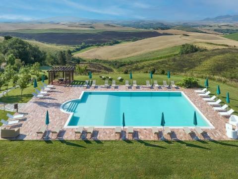 Agriturismo Volterra zwembad
