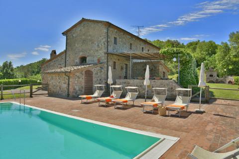 Villa Toscane kust Cecina