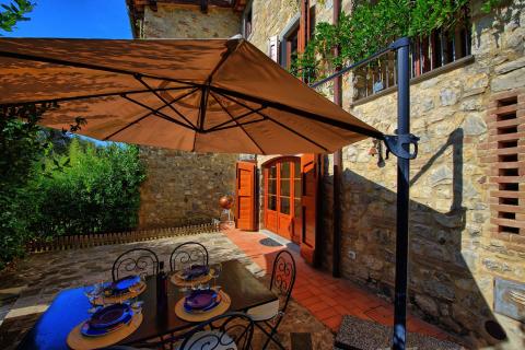 Vakantie appartement Chianti Toscane