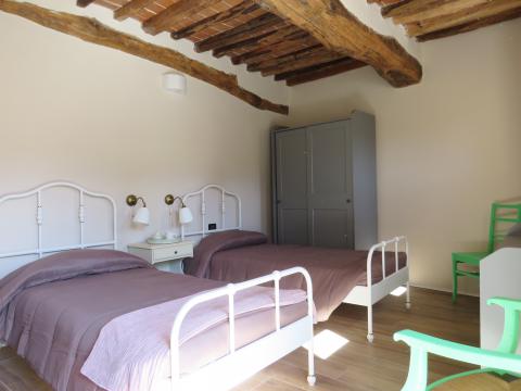 Vakantiehuis loopafstand dorp zwembad, Pisa